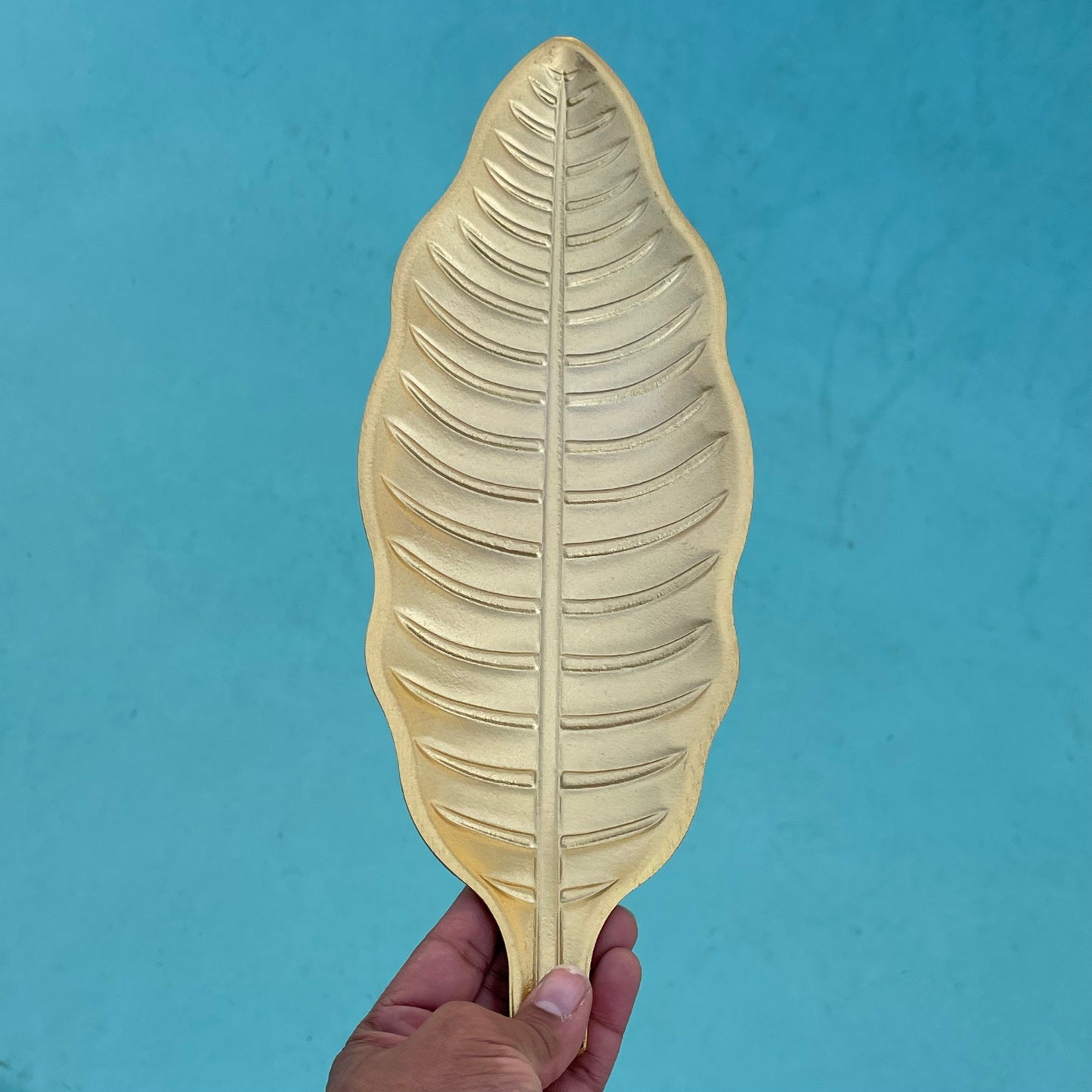 Gold Leaf Plate