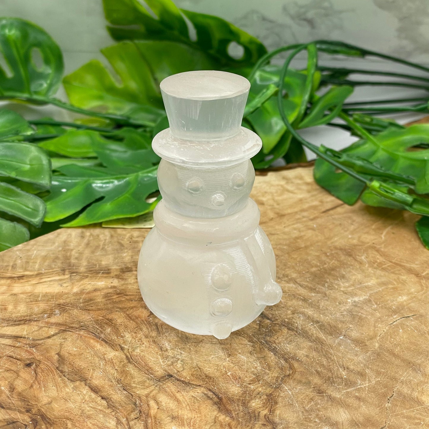 Selenite Snowman