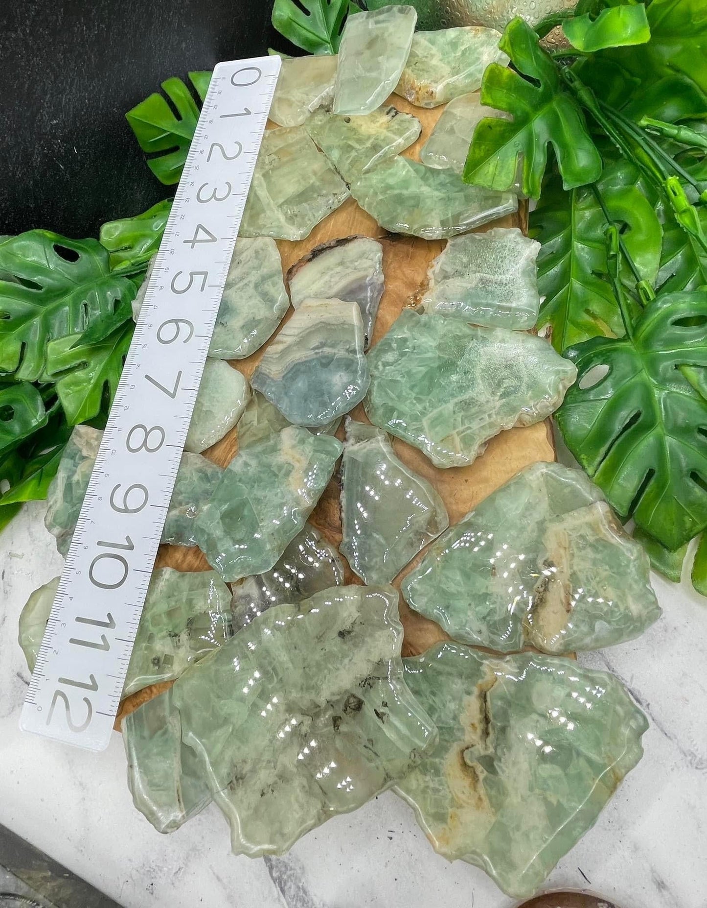 23 Piece Mexican Fluorite Small Slab Bundle
