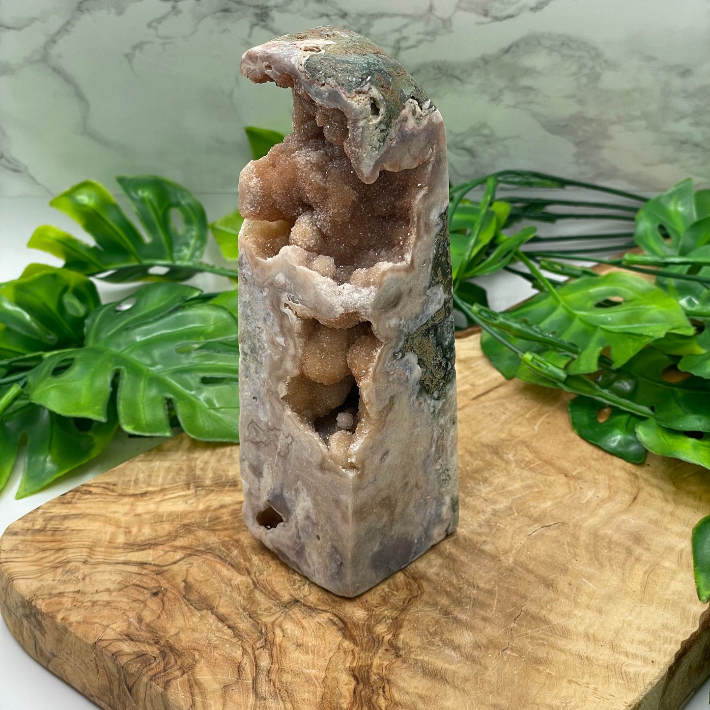 Pink Amethyst Botryoidal Tower