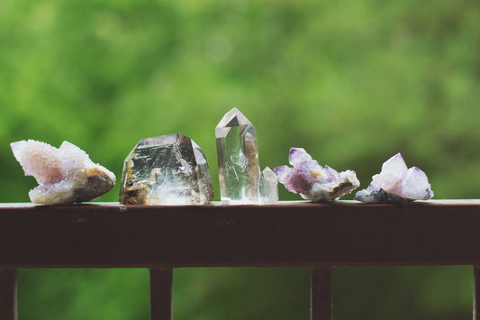 Crystals for Protection Against Negative Energy