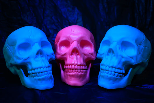 Enchanting Crystal Skulls Unique Decor for Halloween Vibes