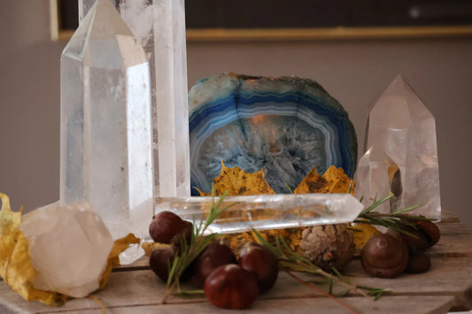 Whimsical Crystal Fruits for Mindful Kitchen Decor