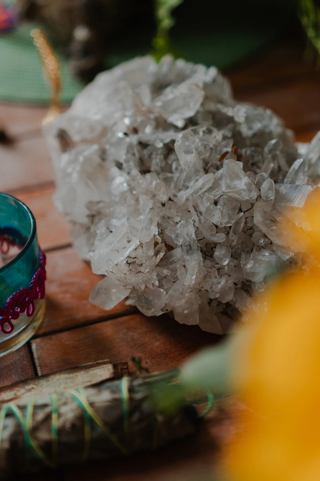 Creating a Sacred Space with Crystals for Meditation