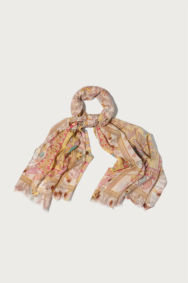 Paisley Palm Scarf