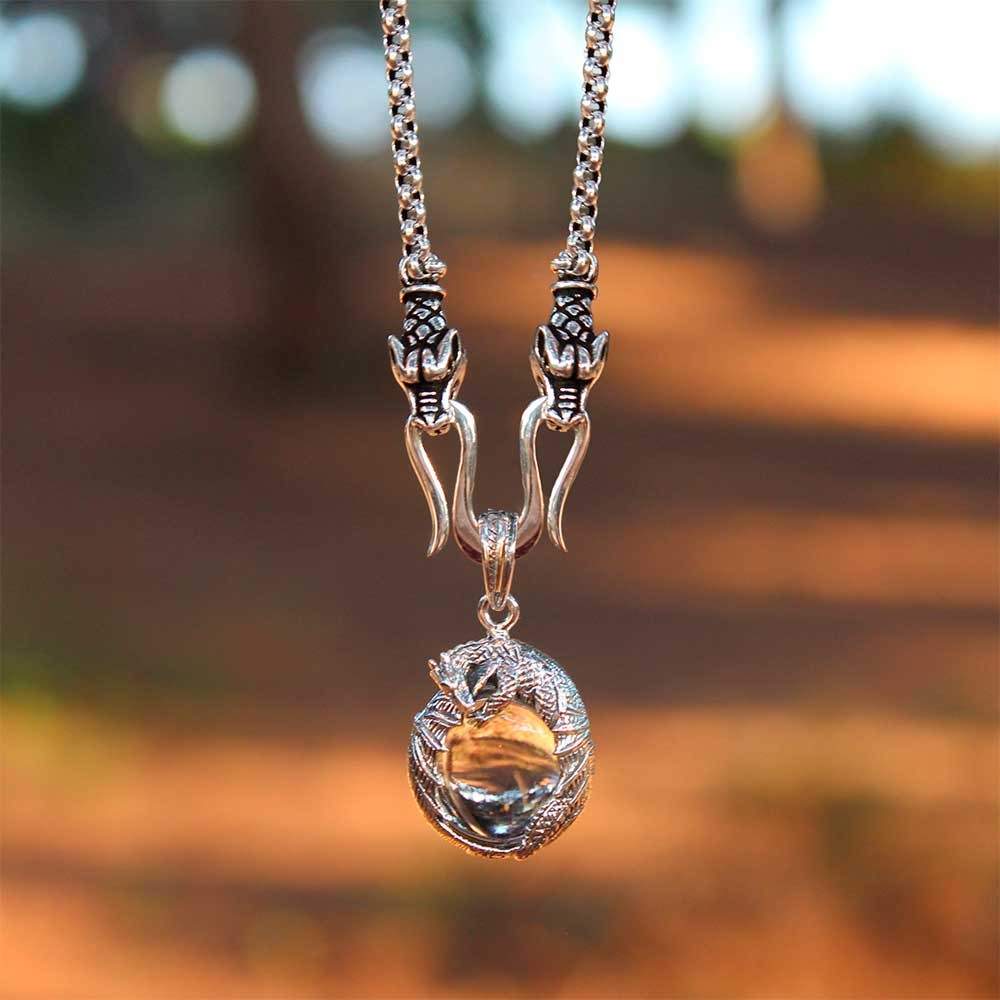 Gotland Flat Dragon Pendant