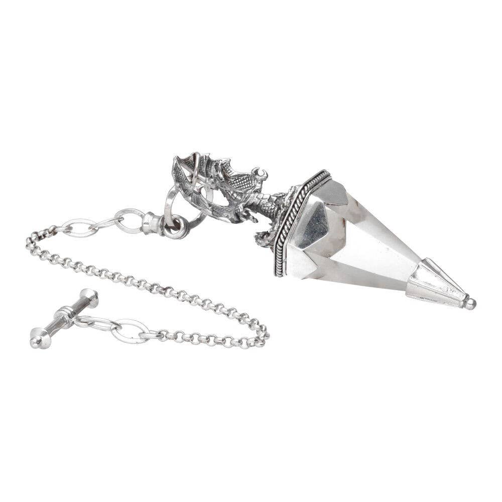 Gotland Dragon Pendulum in 925 Sterling Silver