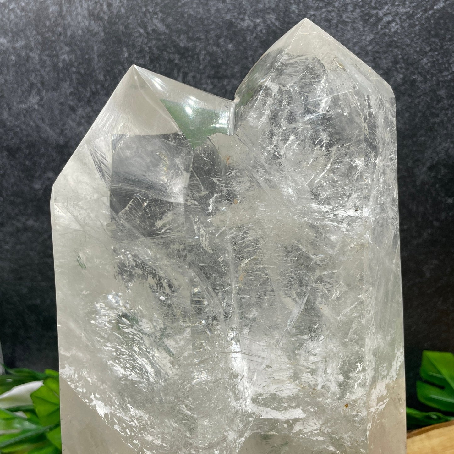 14 lb Clear Quartz Double Tower - Sage & Magic