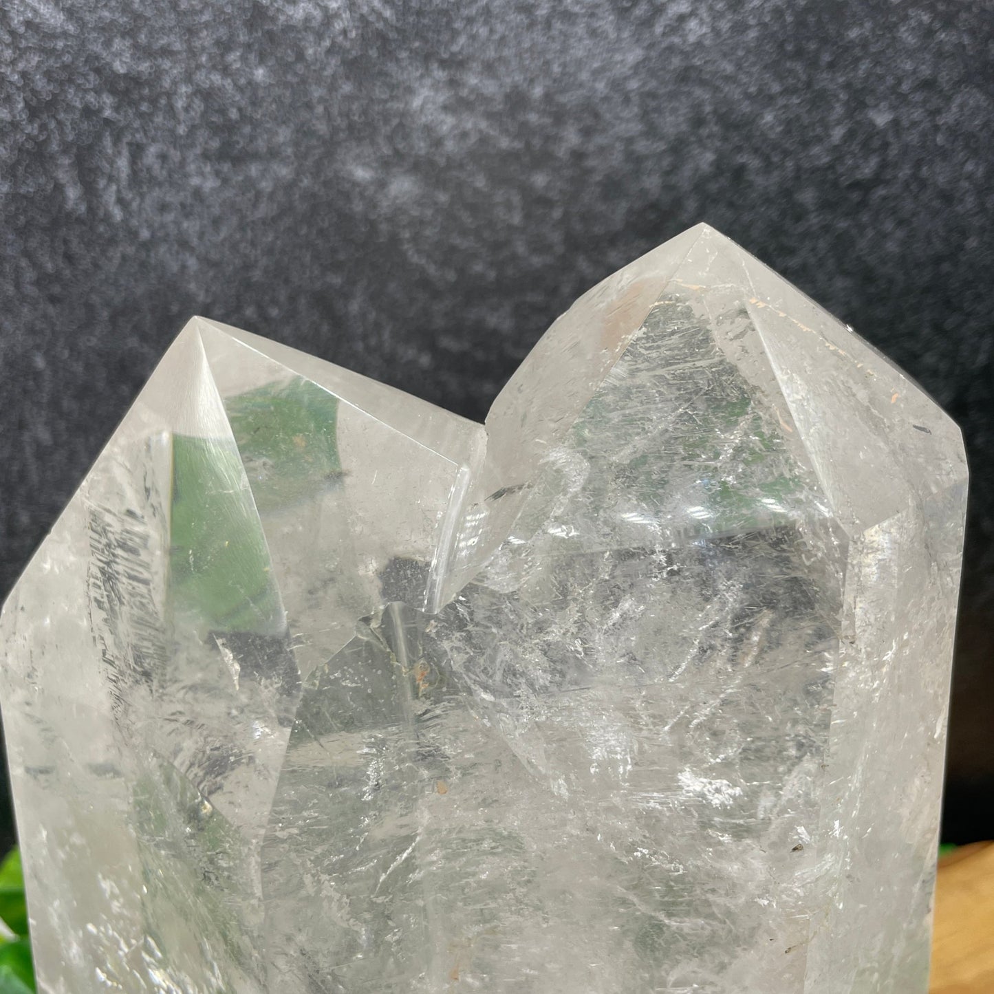 14 lb Clear Quartz Double Tower - Sage & Magic