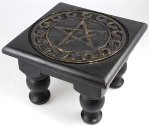 Pentagram Altar Table - Square (6x6")