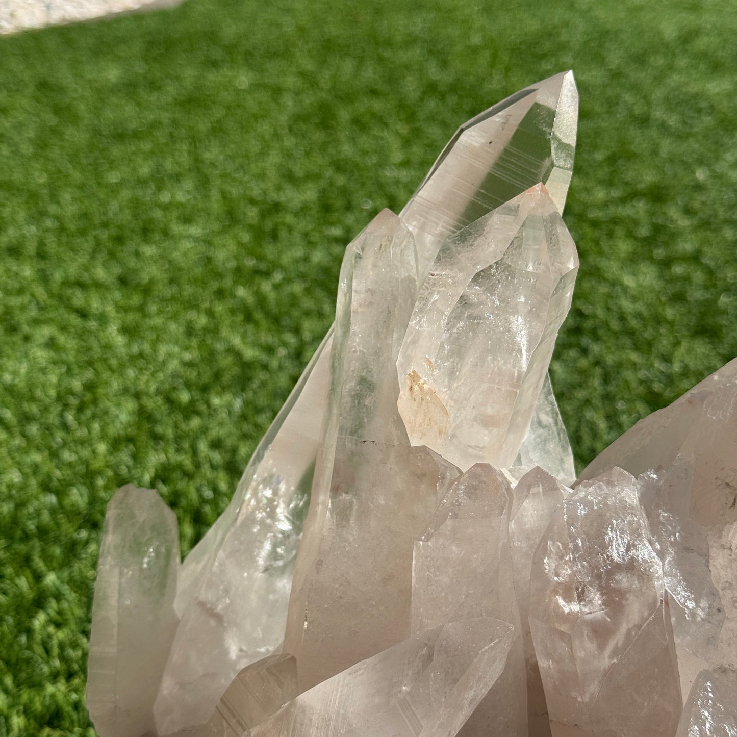 XL Lemurian Cluster on Stand