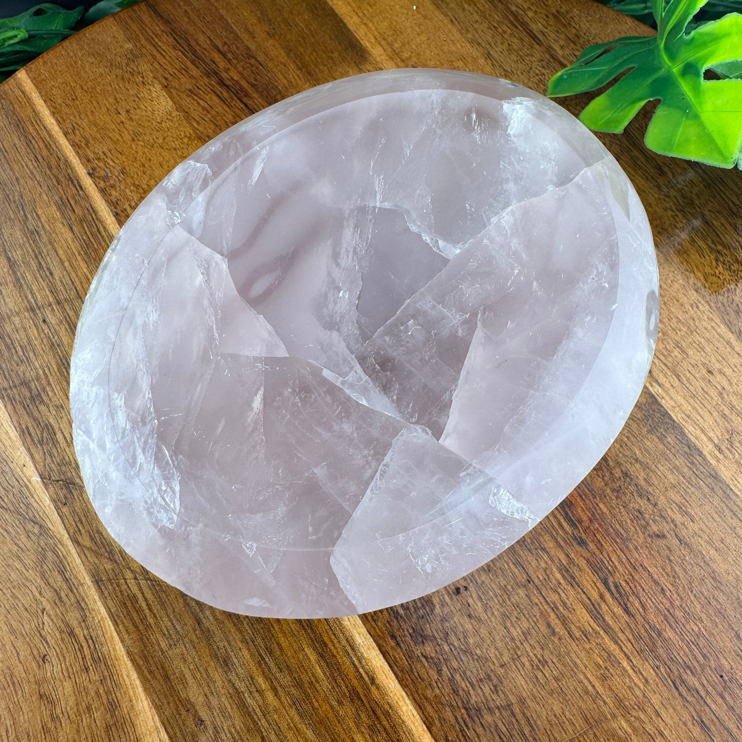 Jelly Rose Quartz Bowl