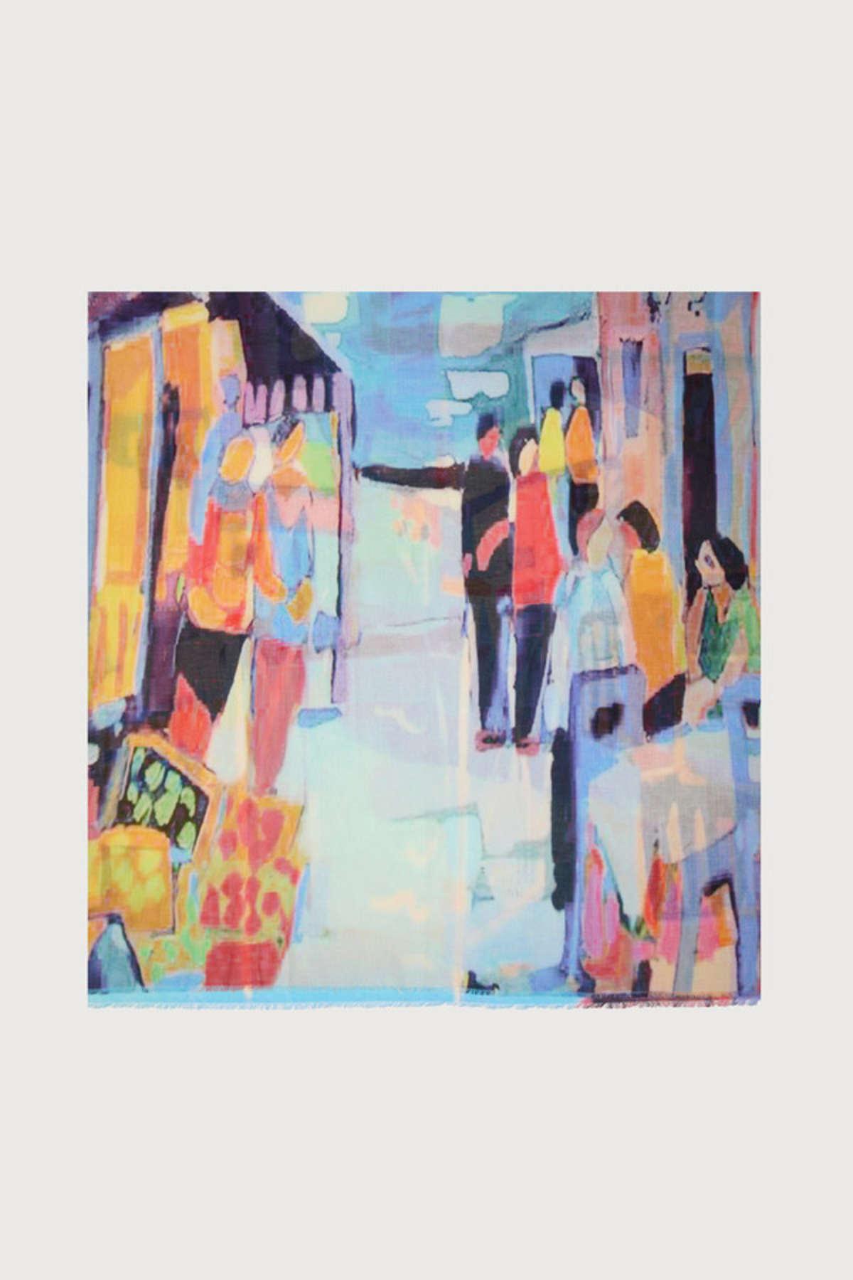 Harbour Days Printed Scarf