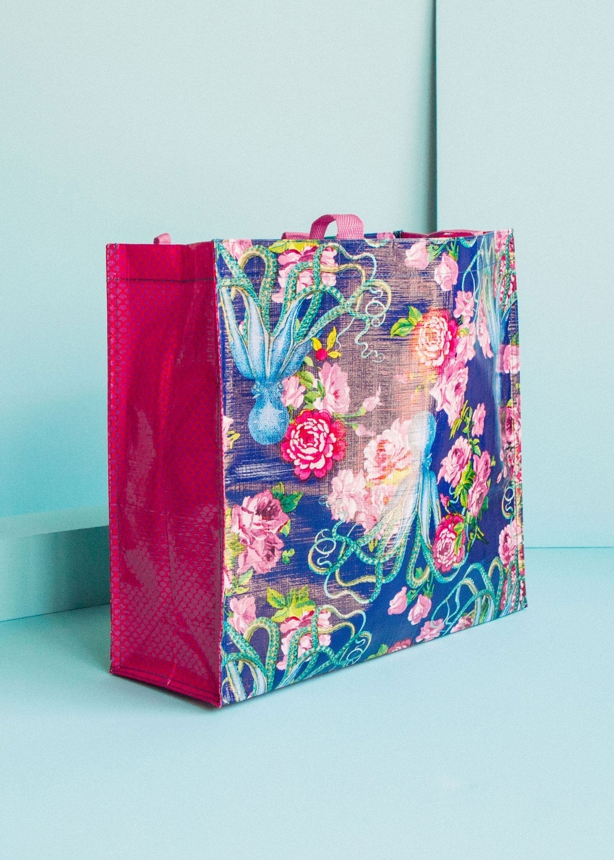 20,000 Flowers Under the Sea Market Tote - Sage & Magic