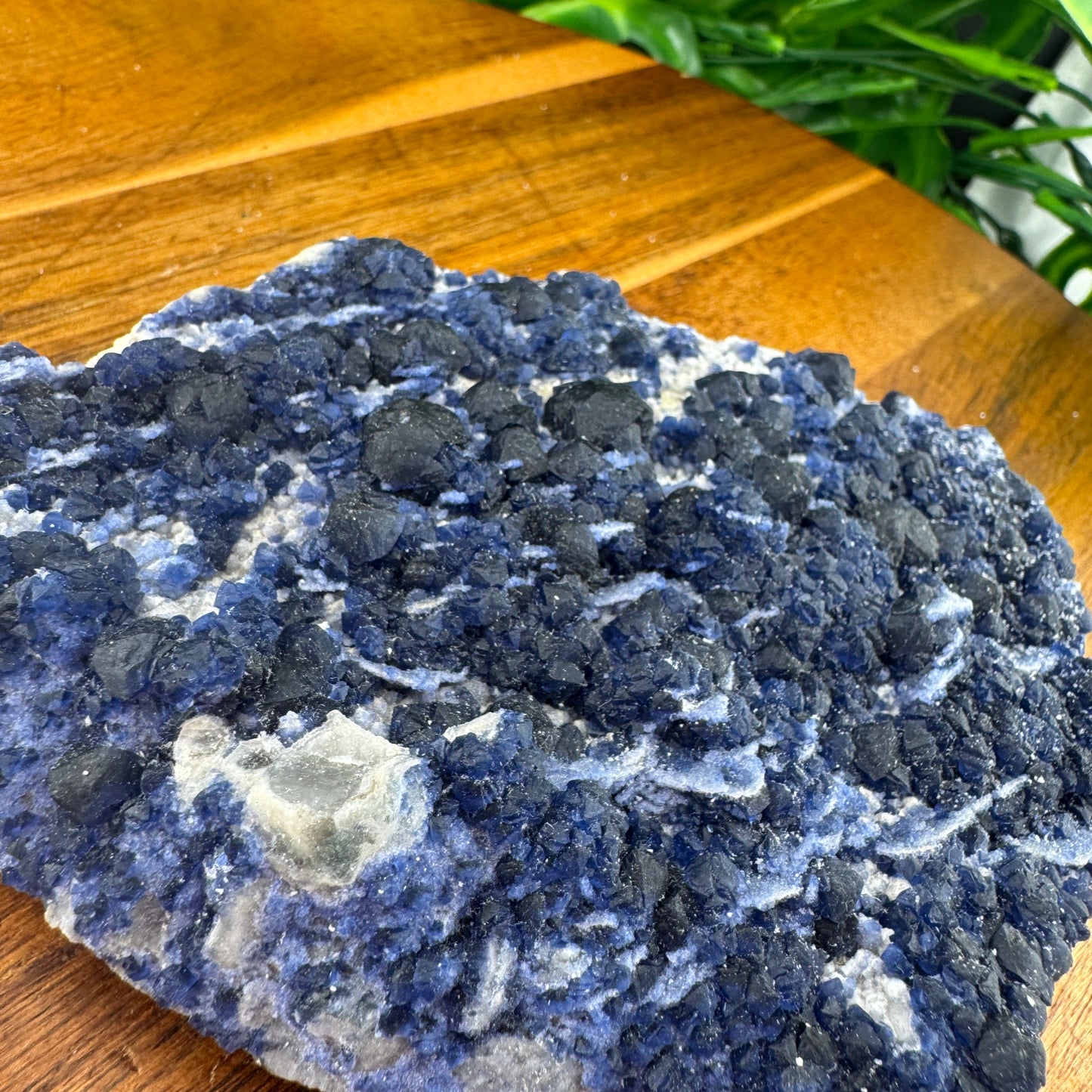 Blueberry Fluorite Specimen