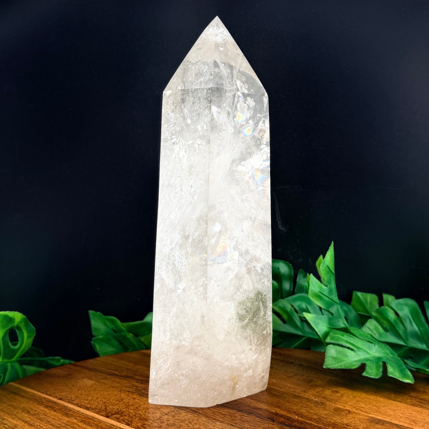 XL Stunning Clear Quartz Tower
