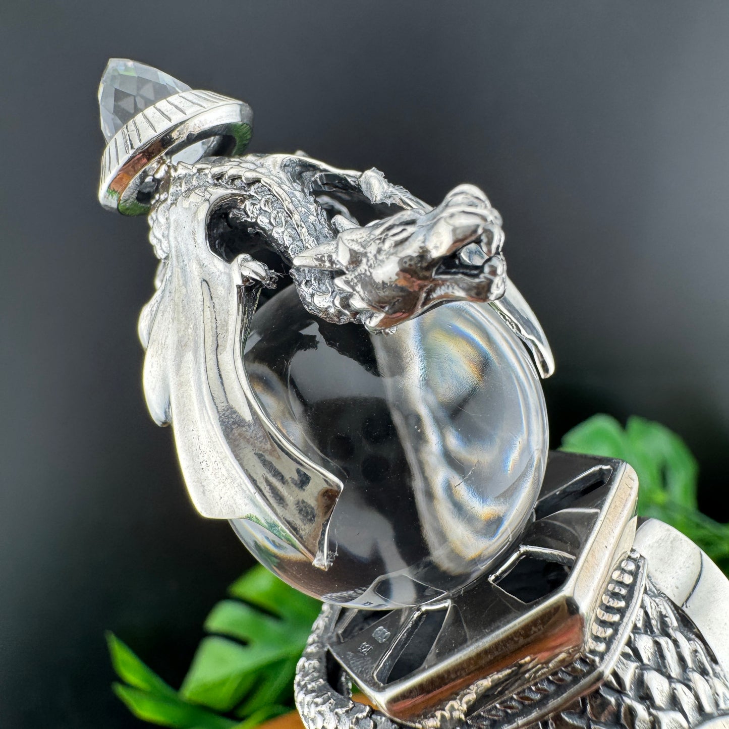 Gotland Clear Quartz and Chakra Guiding Rod