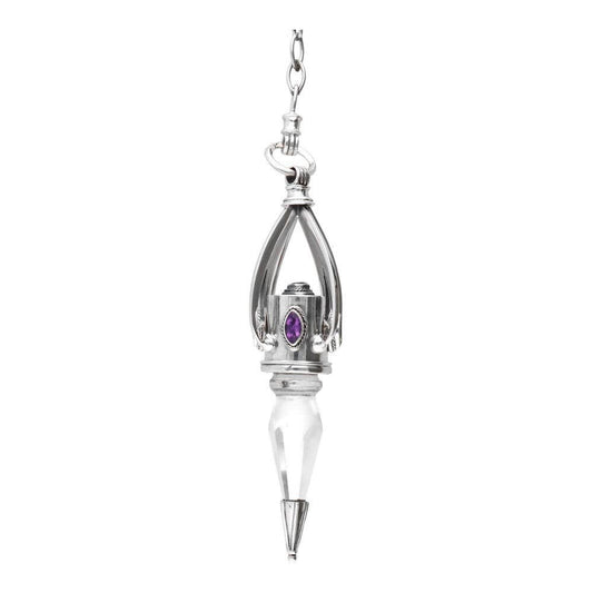 Gotland Pendulum with Minerals in 925 Sterling Silver