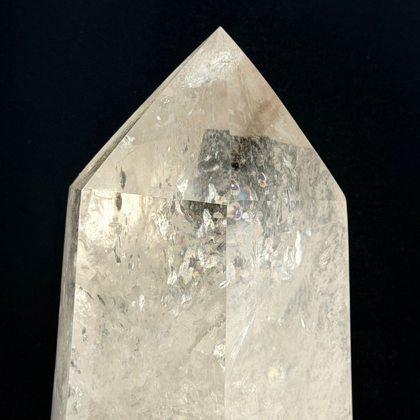 XL Stunning Clear Quartz Tower
