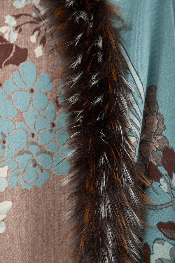 Bloom Reversible Fur Scarf