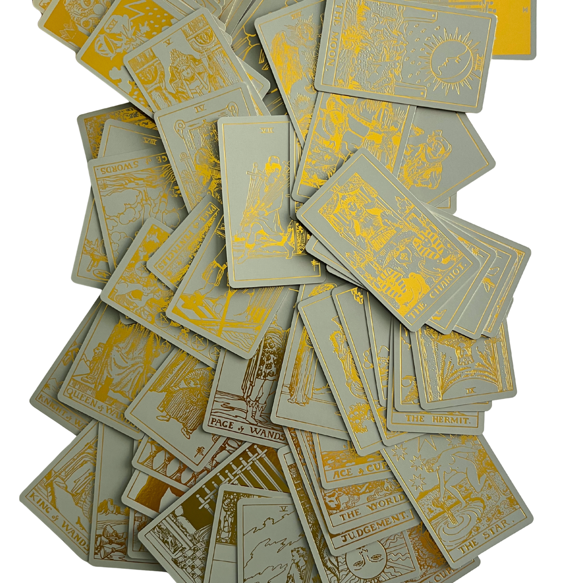 Sage Edition Tarot Deck, Classic Tarot Design and Gold Foil – view 3
