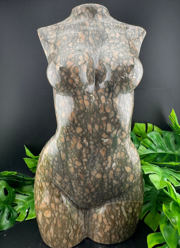 XL Jasper Stone Goddess Body