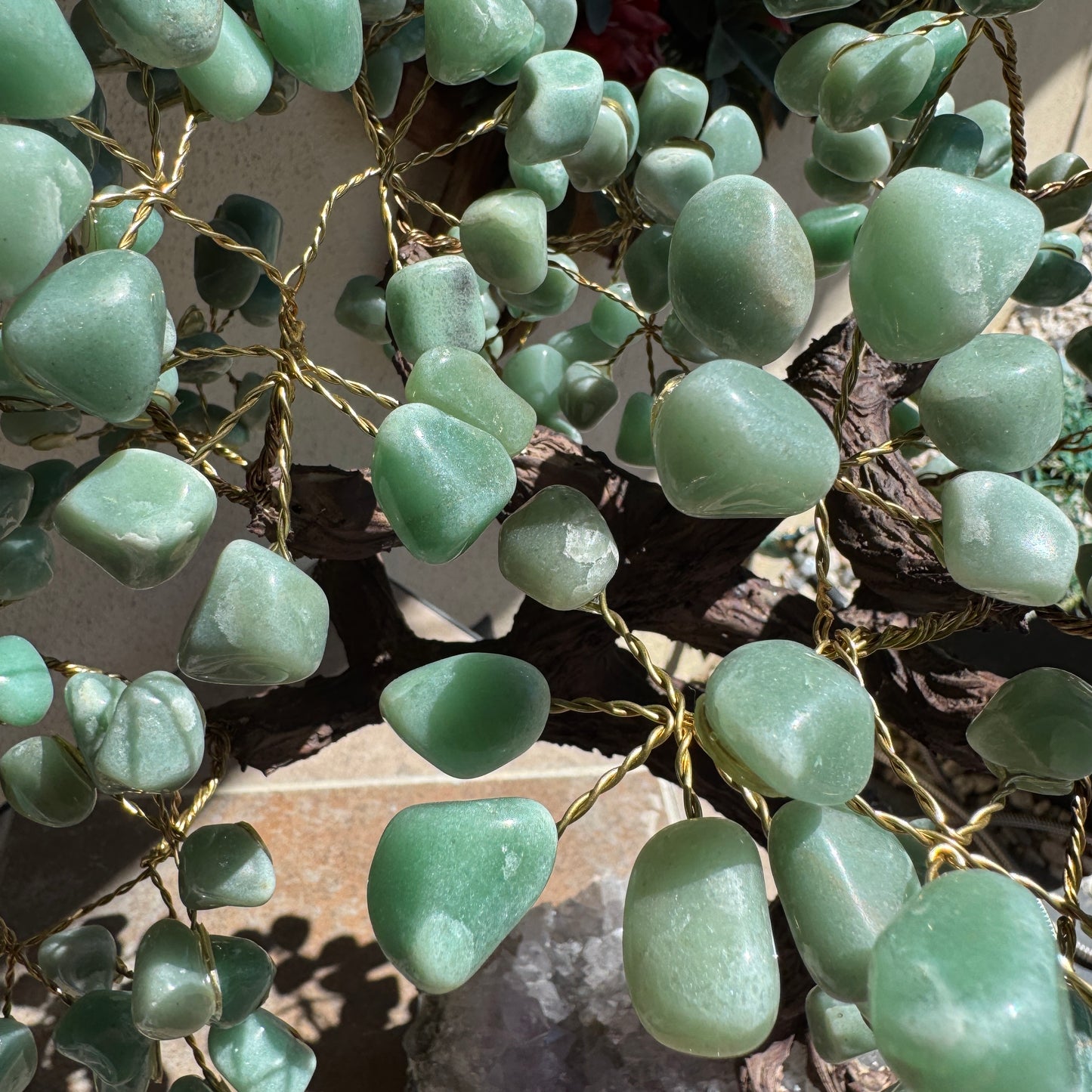XL Green Aventurine Crystal Tree