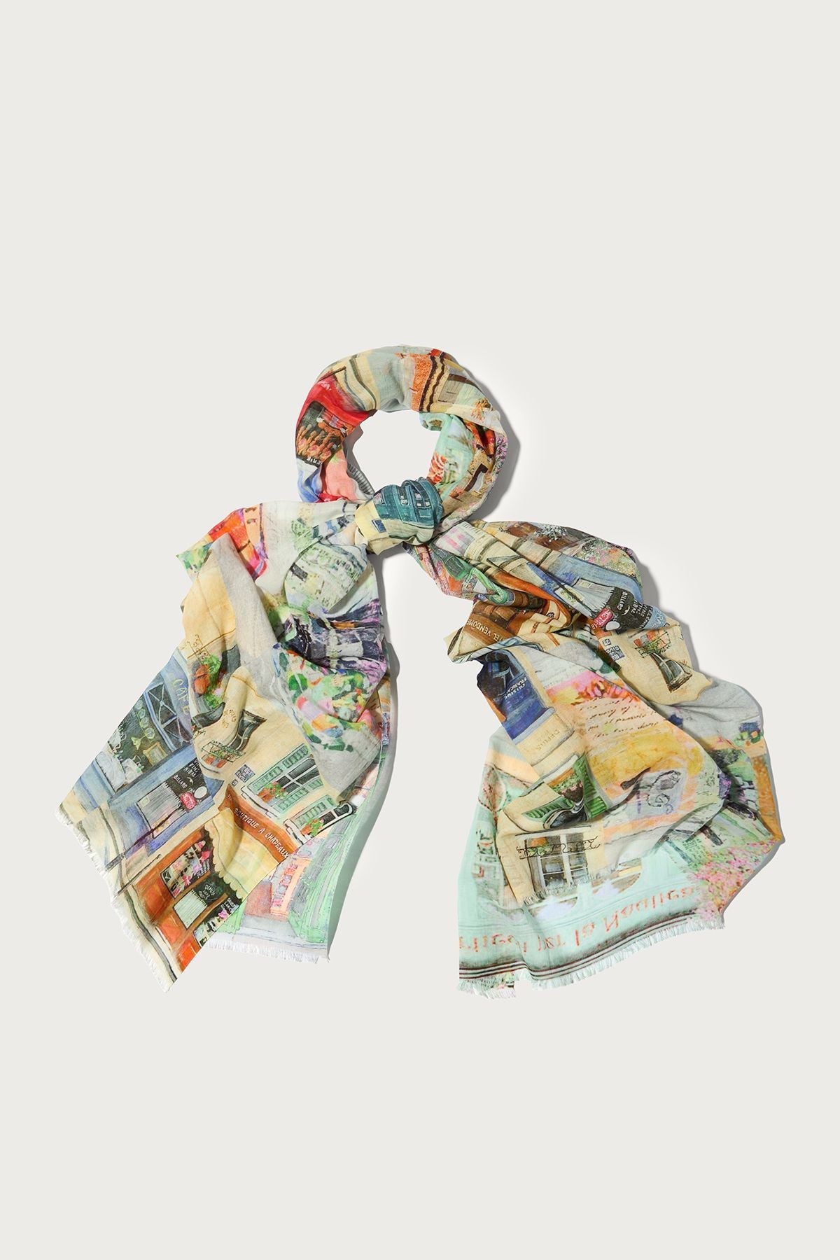 City Printed Scarf