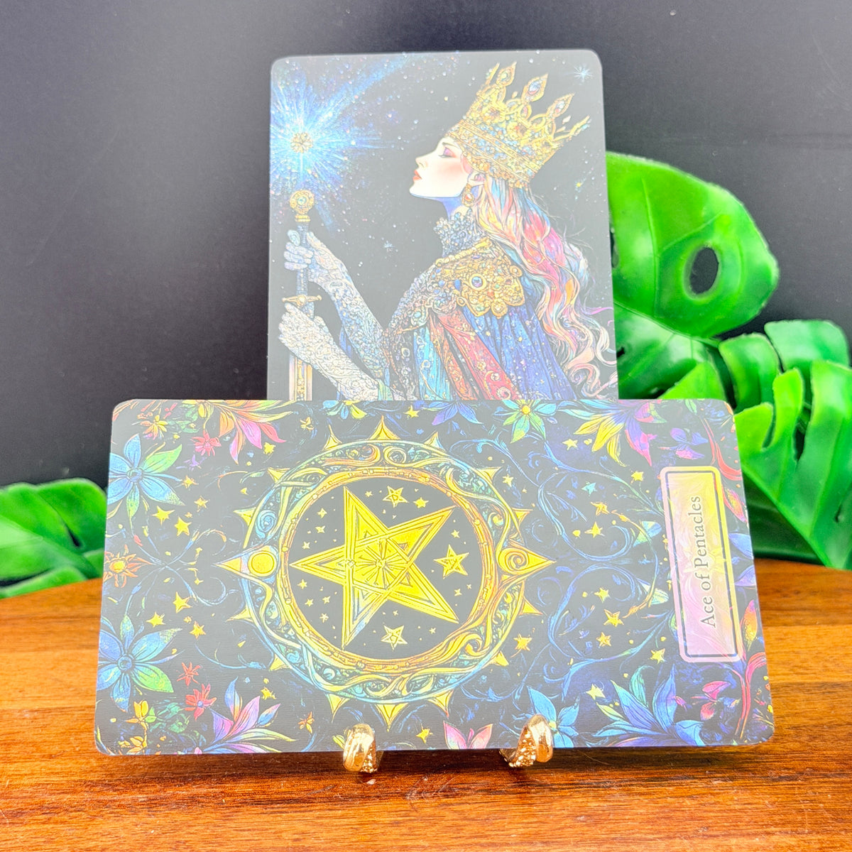 Gold Octopus Tarot Card Holder – view 5
