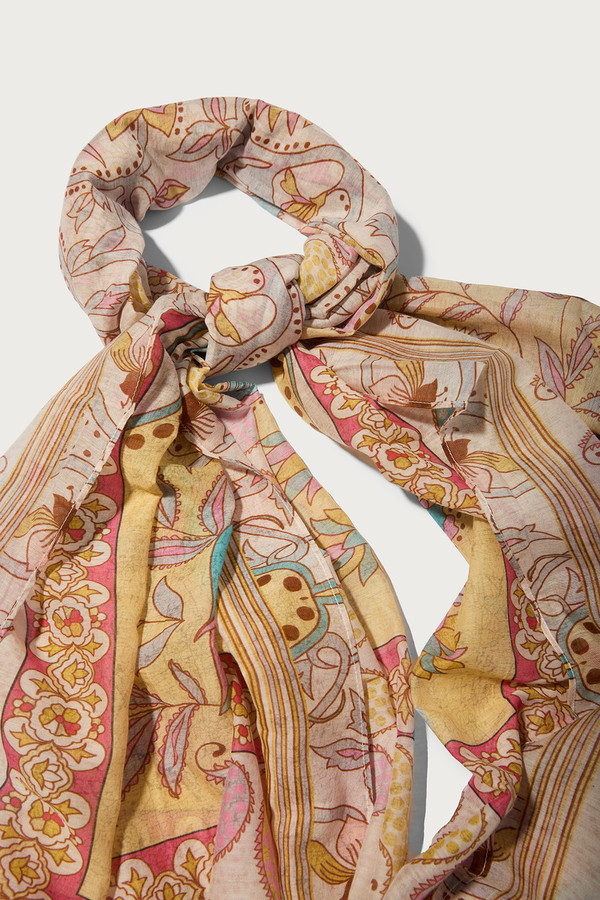 Paisley Palm Scarf