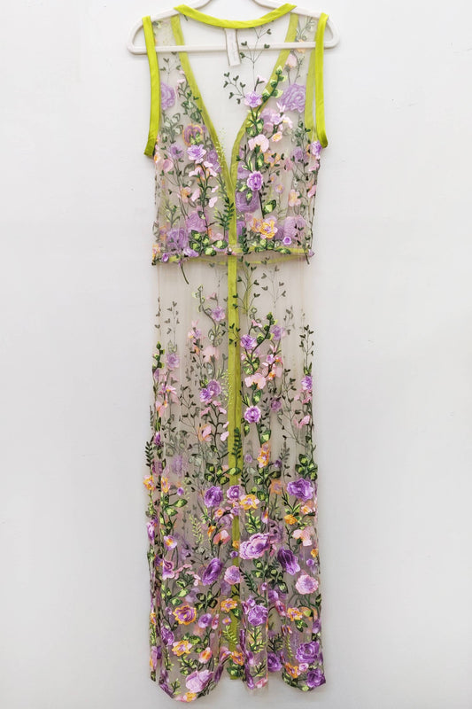 Lavender Floral Love Duster