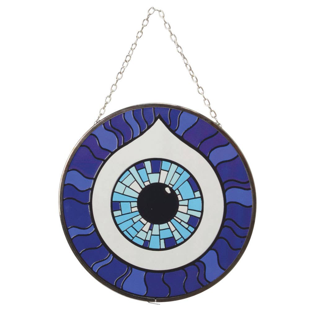 Evil Eye Mosaic Suncatcher