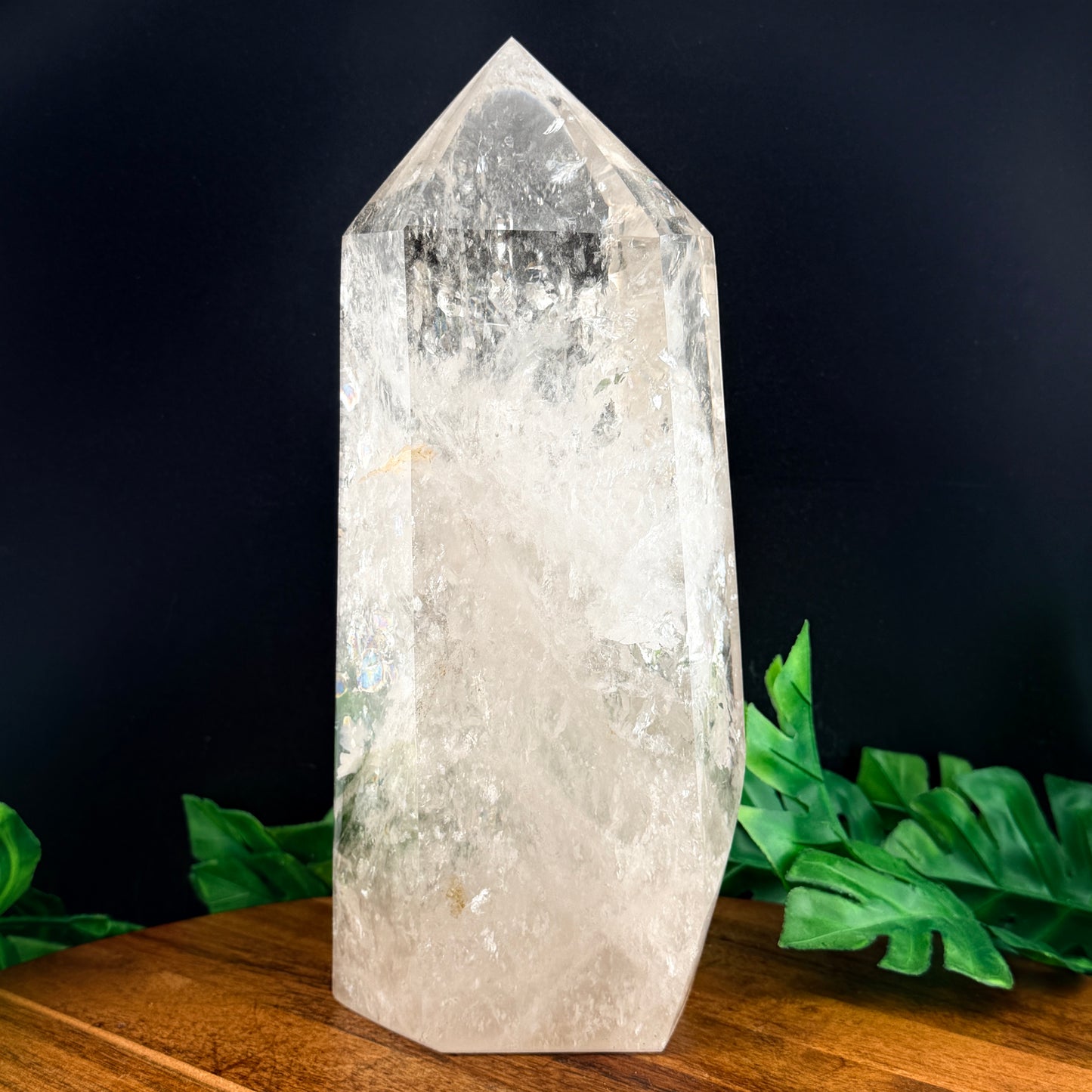 XL Stunning Clear Quartz Tower