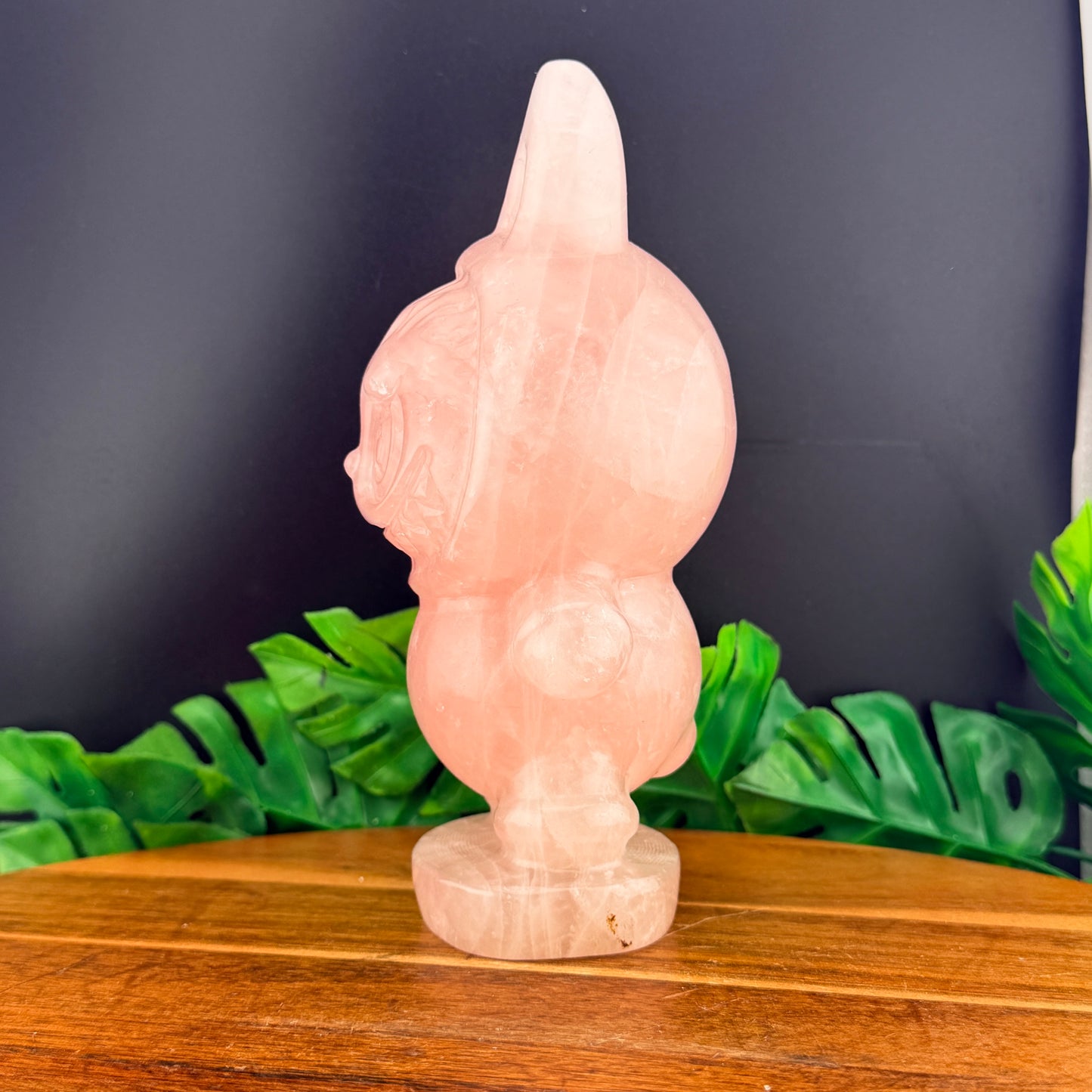 Deep Rose Quartz XL Labubu