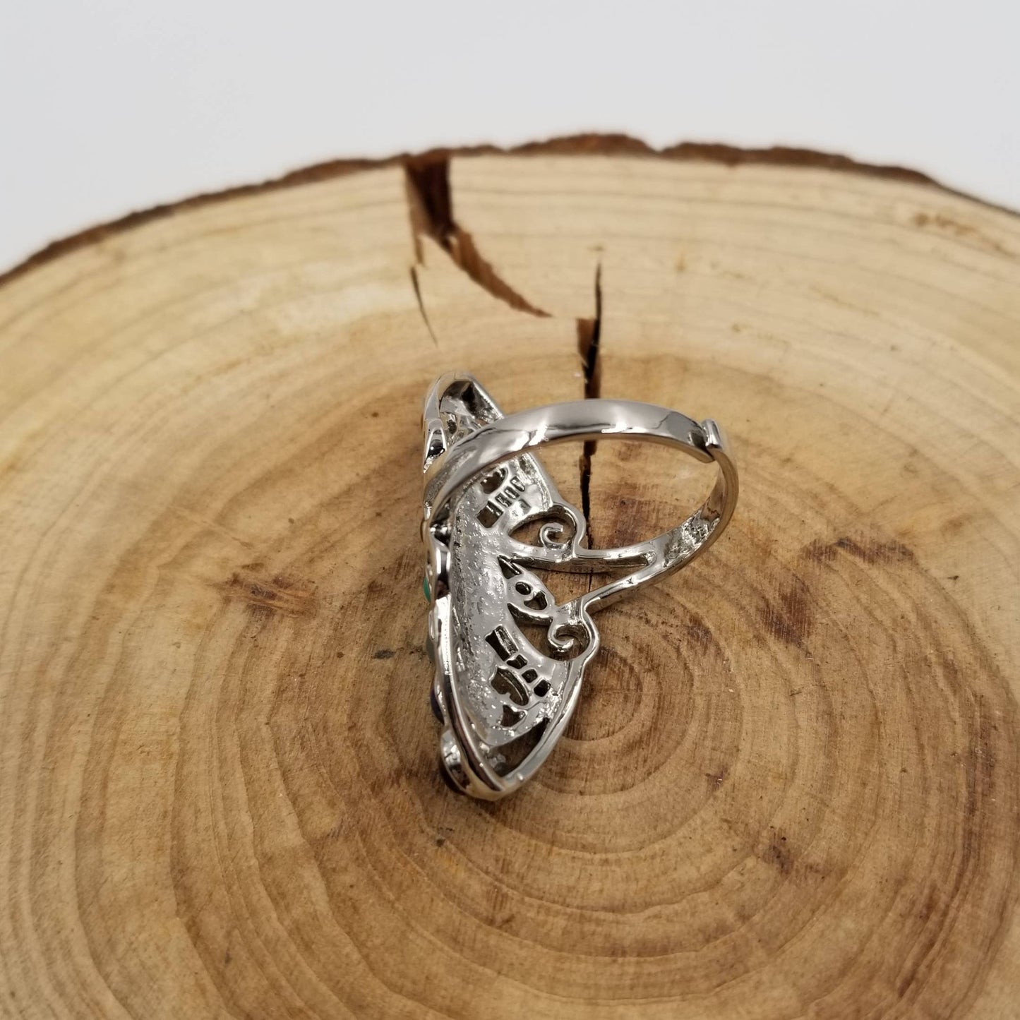 7 Chakra Crystal Ring