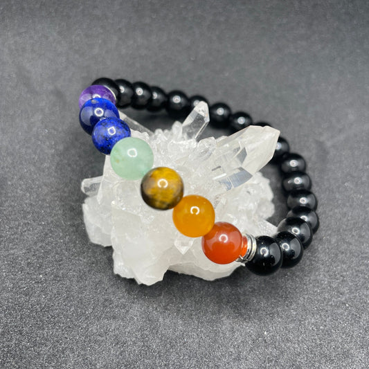 8 Bead Chakra Crystal Bracelet - Sage & Magic