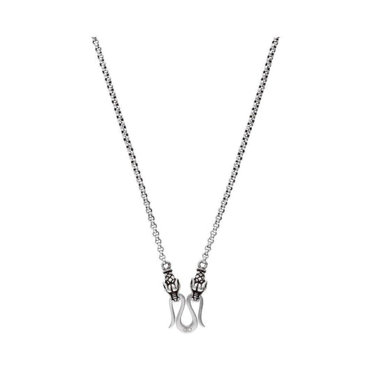 Gotland chain with 42 cm and 2 mm dragon heads