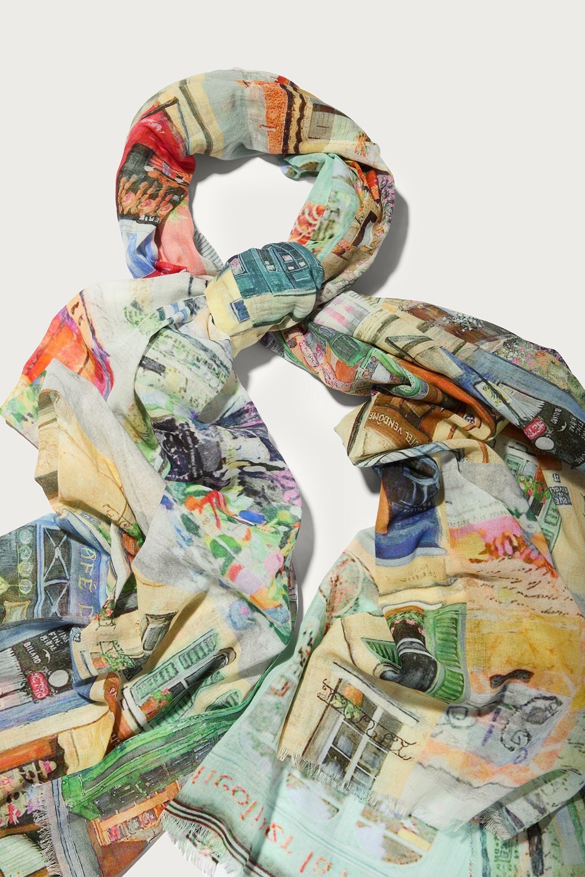 City Printed Scarf