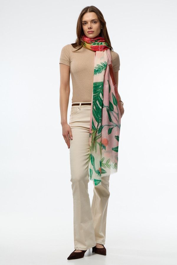 Patchwork Printed Scarf