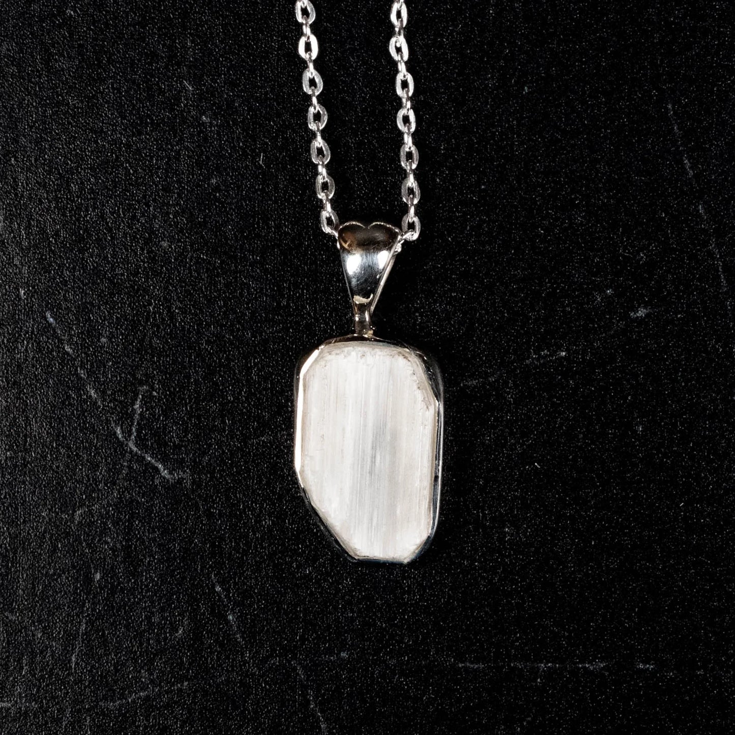 Satin Spar - Selenite Pendant