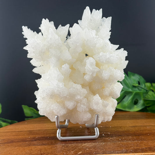 Large White Aragonite Cluster