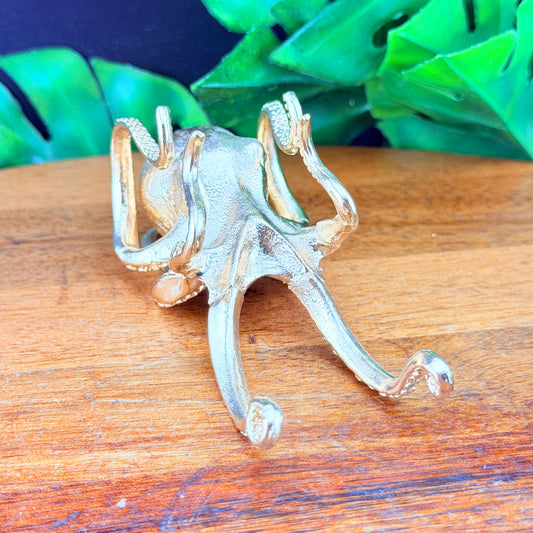 Gold Octopus Tarot Card Holder – view 2