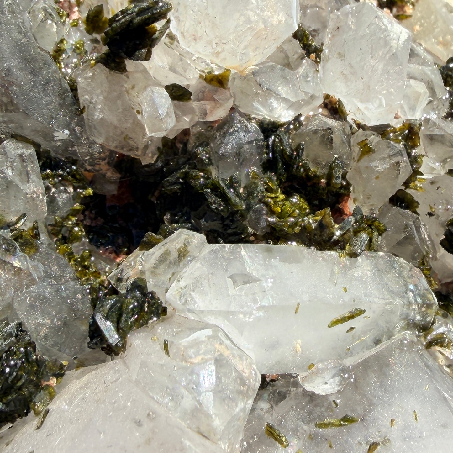 XL Chlorite in Quartz with Epidote Raw Specimen