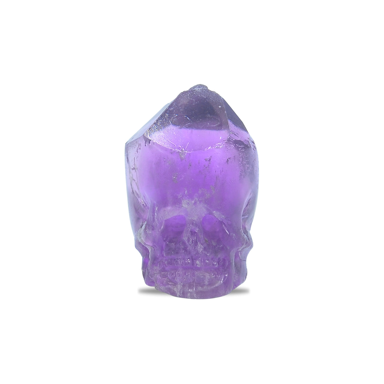 Starborn Hand Carved Amethyst Crystal Skull 25-27mm - 1 piece