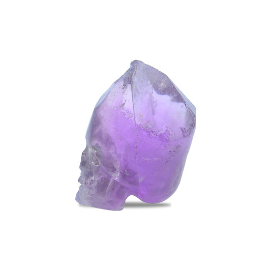 Starborn Hand Carved Amethyst Crystal Skull 25-27mm - 1 piece