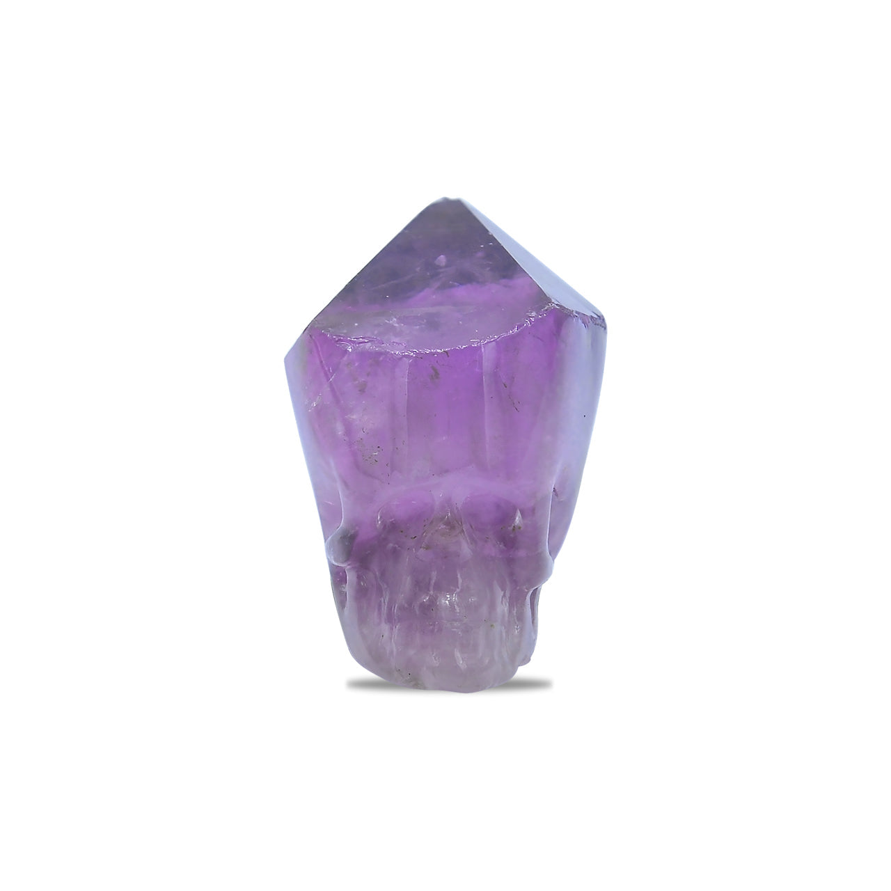 Starborn Hand Carved Amethyst Crystal Skull 30-35mm - 1 Piece
