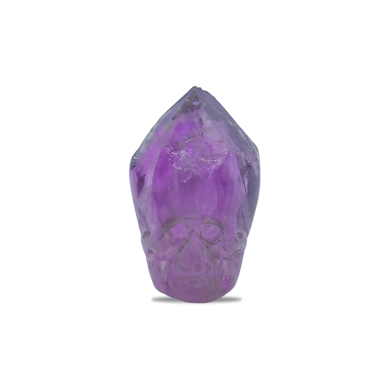 Starborn Hand Carved Amethyst Crystal Skull 30-35mm - 1 Piece