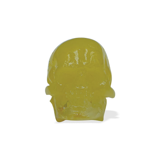 Starborn Baltic Amber Hand Carved Skull (22-25mm) - 1 Piece