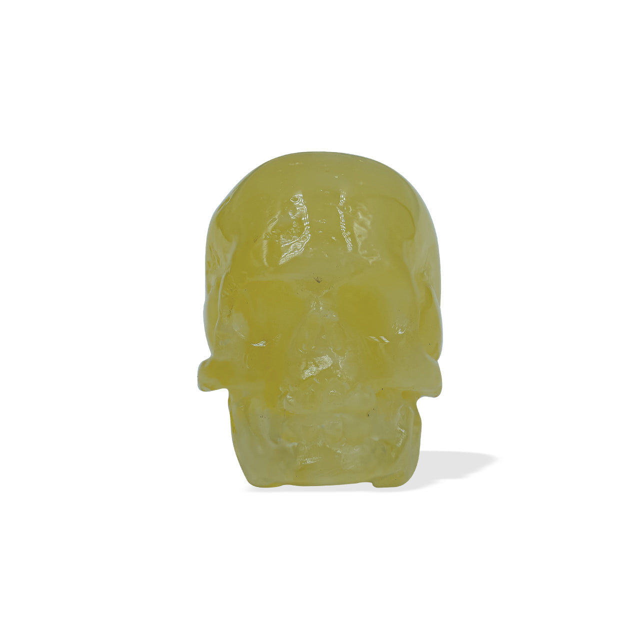 Starborn Baltic Amber Hand Carved Skull (22-25mm) - 1 Piece