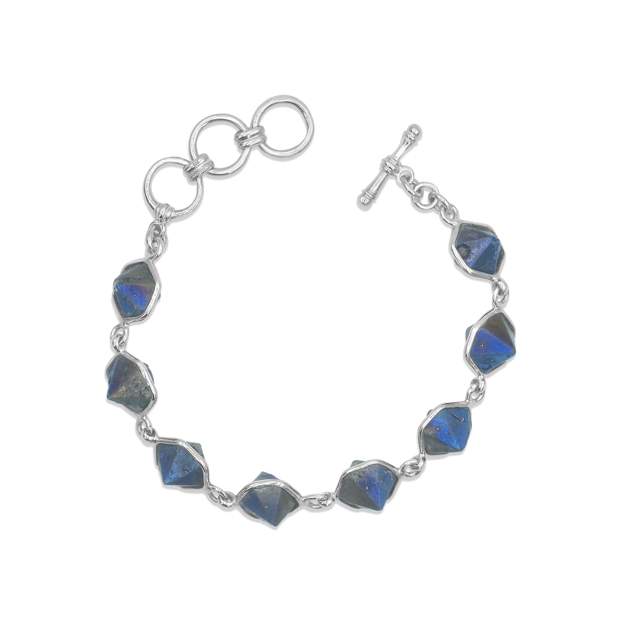 Starborn Beta Quartz Bracelet in Sterling Silver
